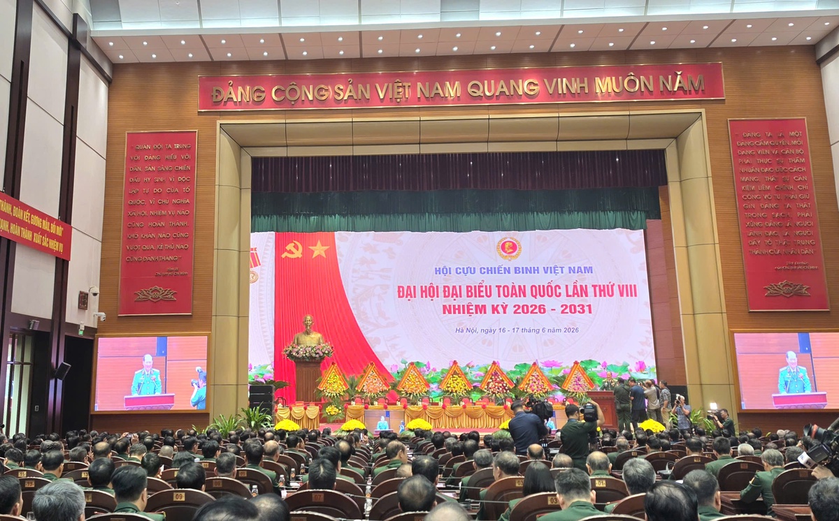 Khai mạc Đại hội đại biểu toàn quốc Hội Cựu chiến binh Việt Nam lần thứ VIII- Ảnh 2. Khai mạc Đại hội đại biểu toàn quốc Hội Cựu chiến binh Việt Nam lần thứ VIII- Ảnh 2.