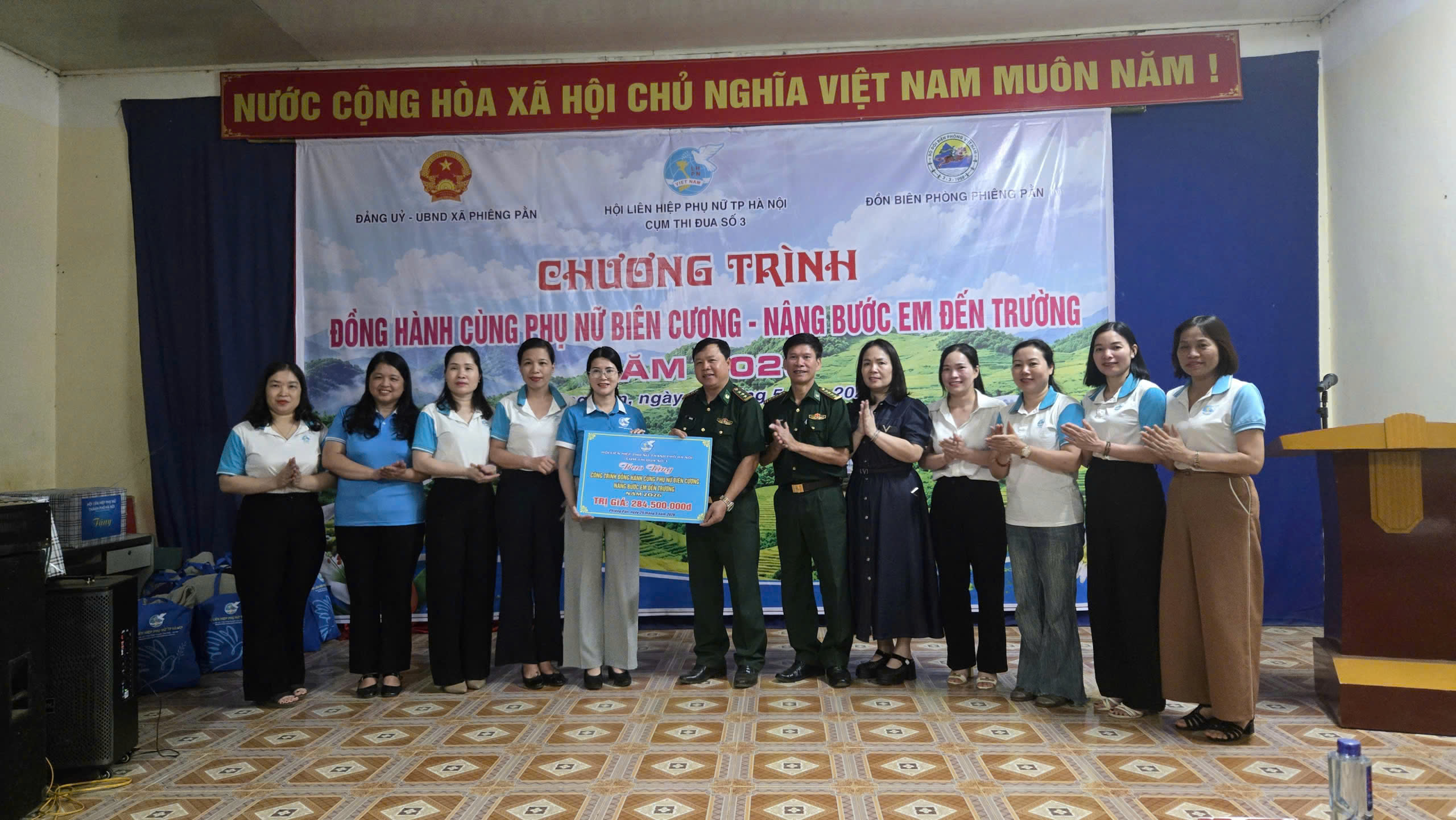 “Đồng hành cùng phụ nữ biên cương” – Chung tay vì phụ nữ và trẻ em vùng biên giới Phiêng Pằn, tỉnh Sơn La