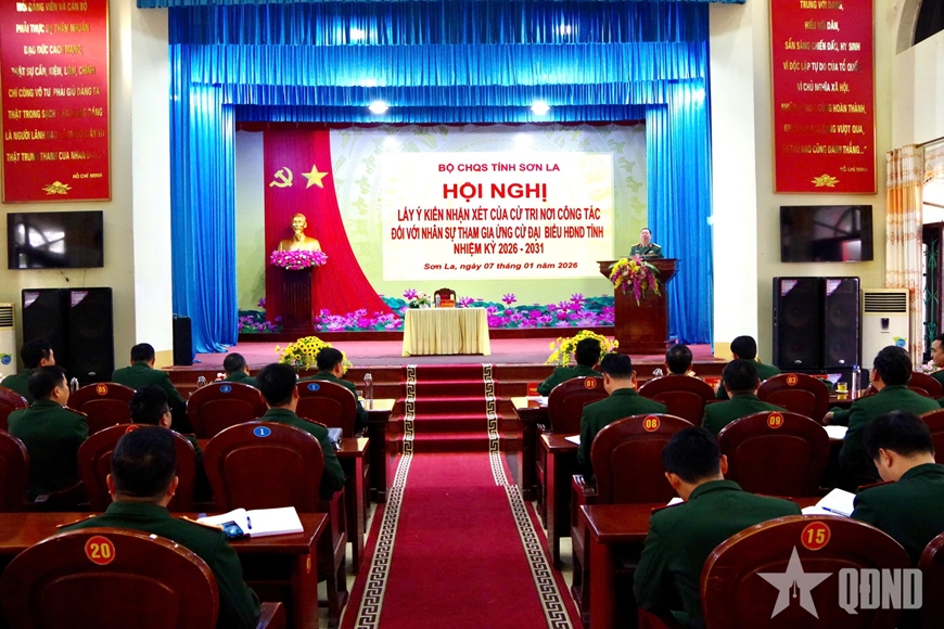 Đại tá Nguyễn Đình Huân được giới thiệu ứng cử đại biểu HĐND tỉnh Sơn La, nhiệm kỳ 2026 - 2031