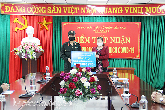 Ủy ban MTTQ Việt Nam tỉnh: Tiếp nhận trên 107 triệu đồng ủng hộ phòng, chống dịch COVID-19