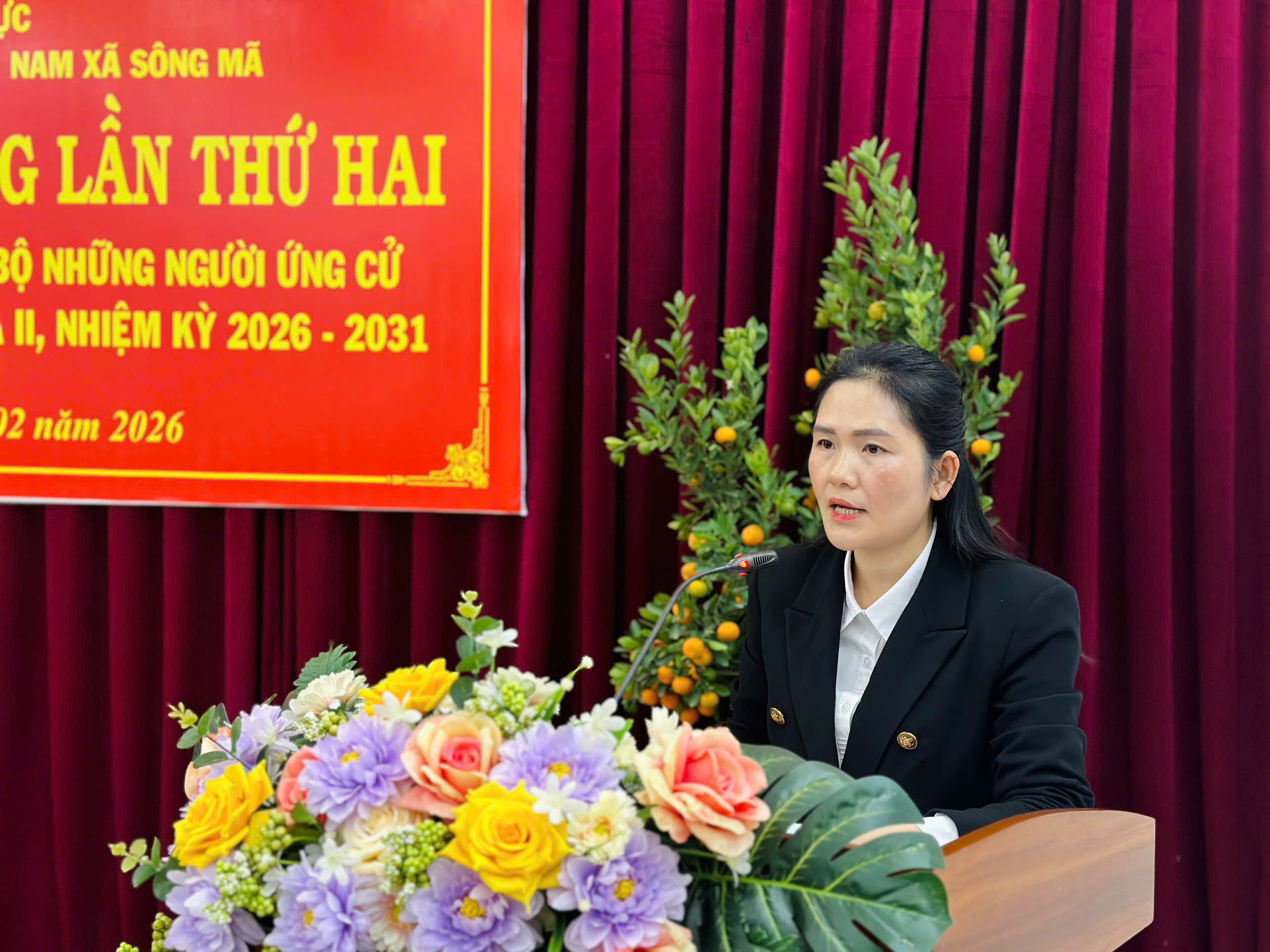 Xã Sông Mã tổ chức Hội nghị Hiệp thương lần thứ hai
