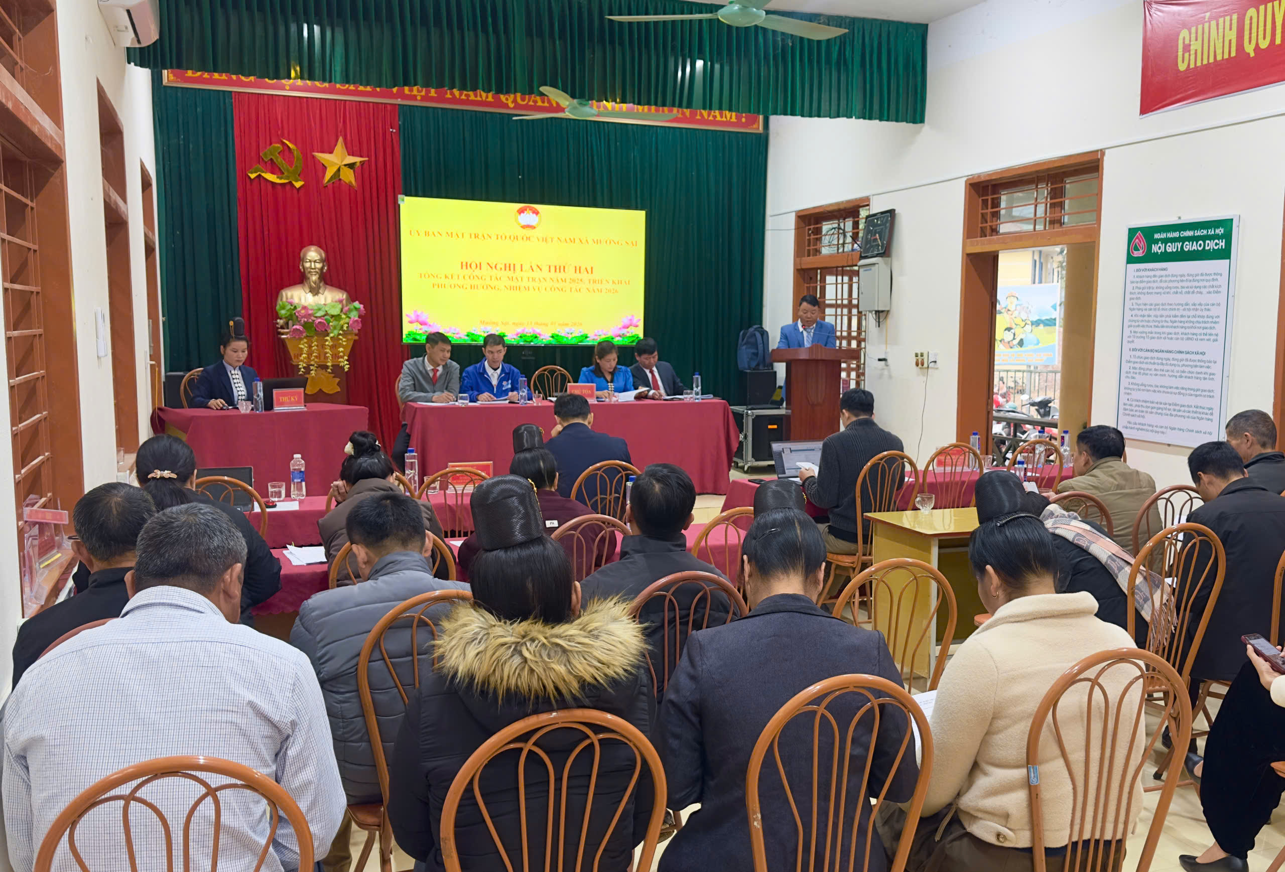 Hội nghị Ủy ban MTTQ Việt Nam xã Mường Sại