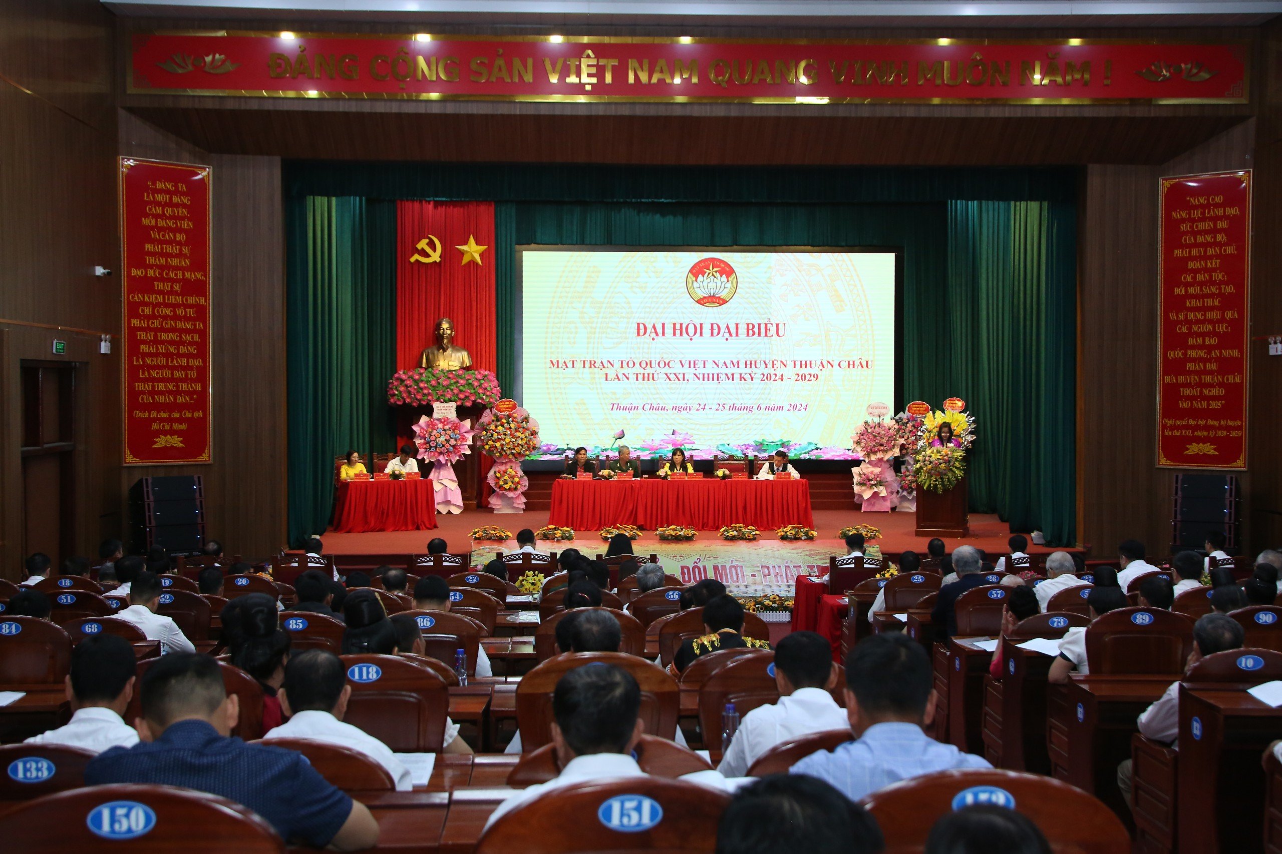 Đại hội đại biểu MTTQ Việt Nam huyện Thuận Châu lần thứ XXI