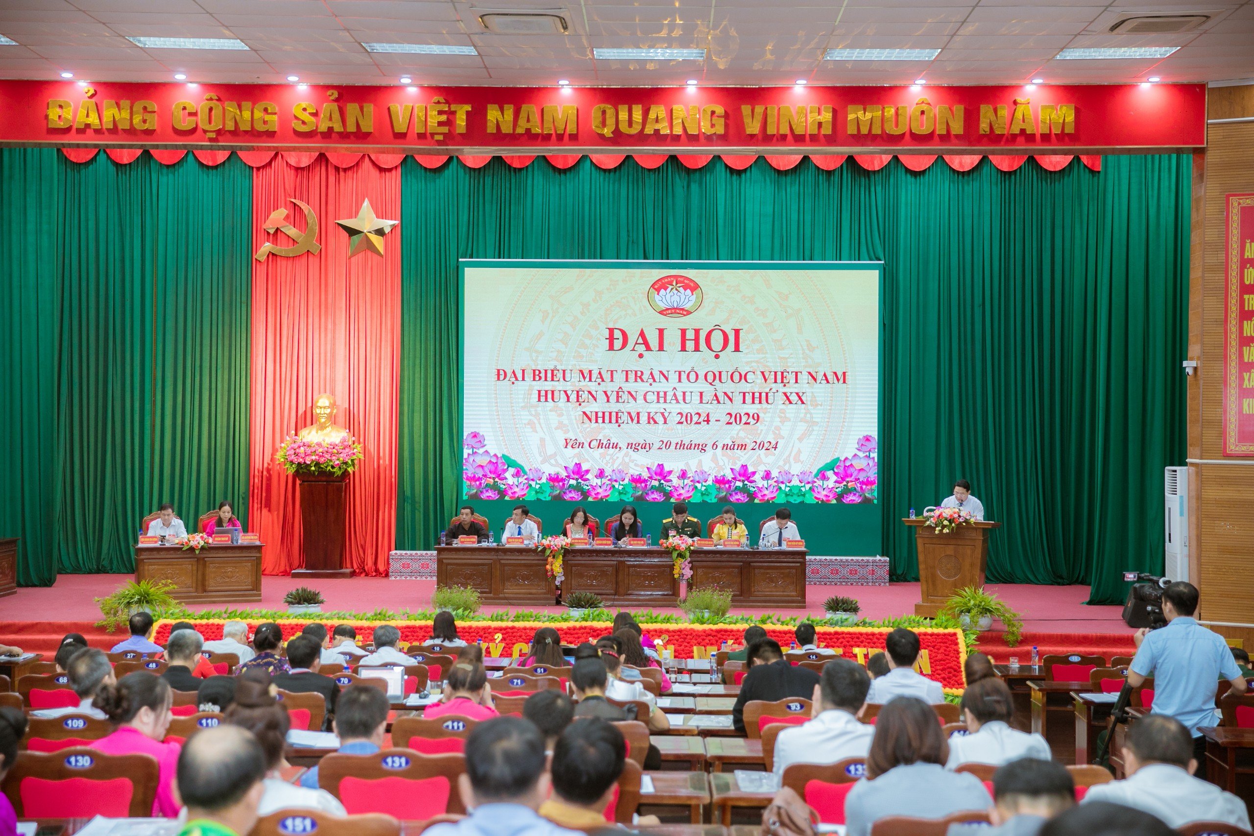 Đại hội đại biểu Mặt trận Tổ quốc Việt Nam huyện Yên Châu lần thứ XX