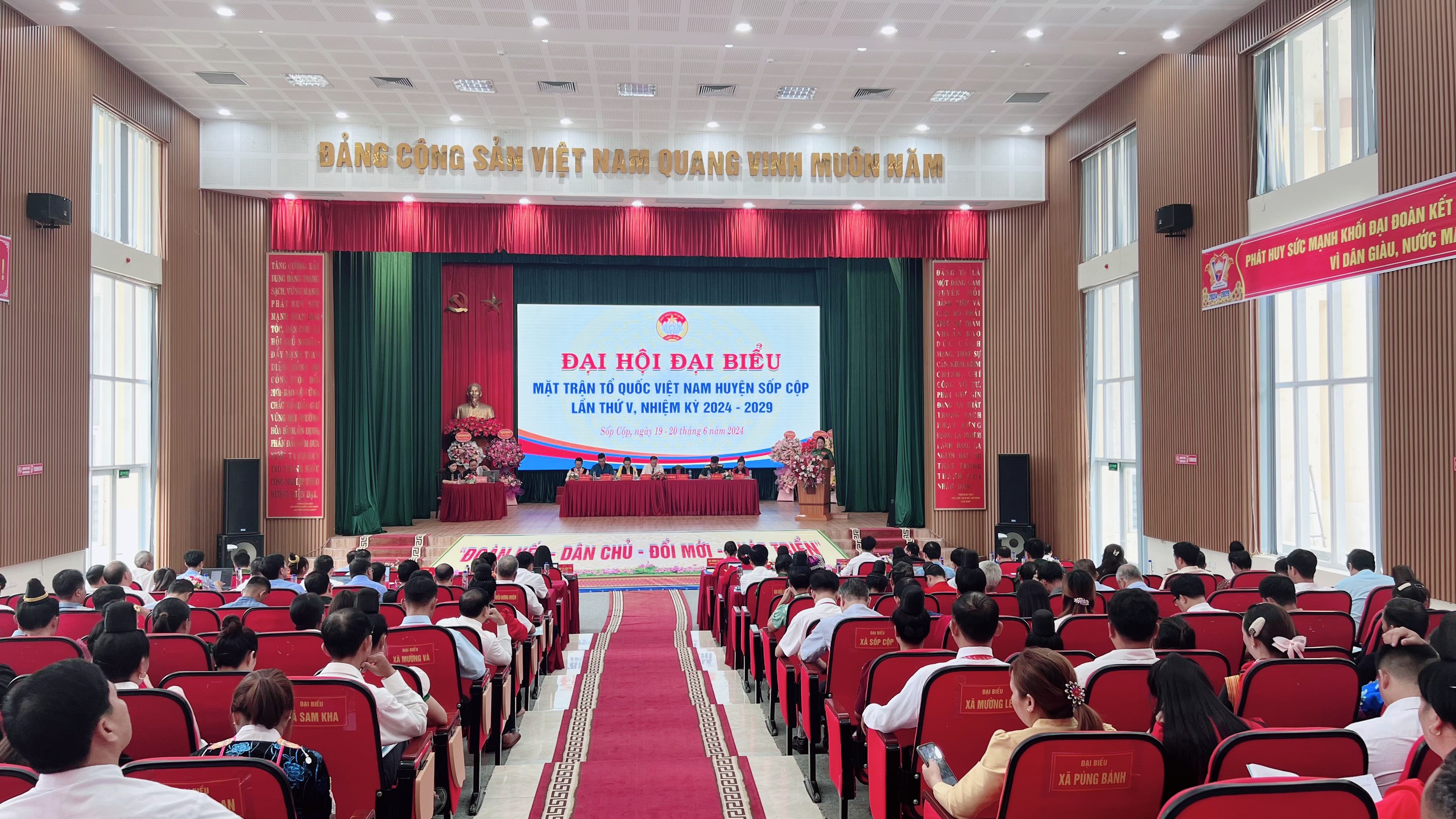 Đại hội đại biểu MTTQ Việt Nam huyện Sốp Cộp lần thứ V