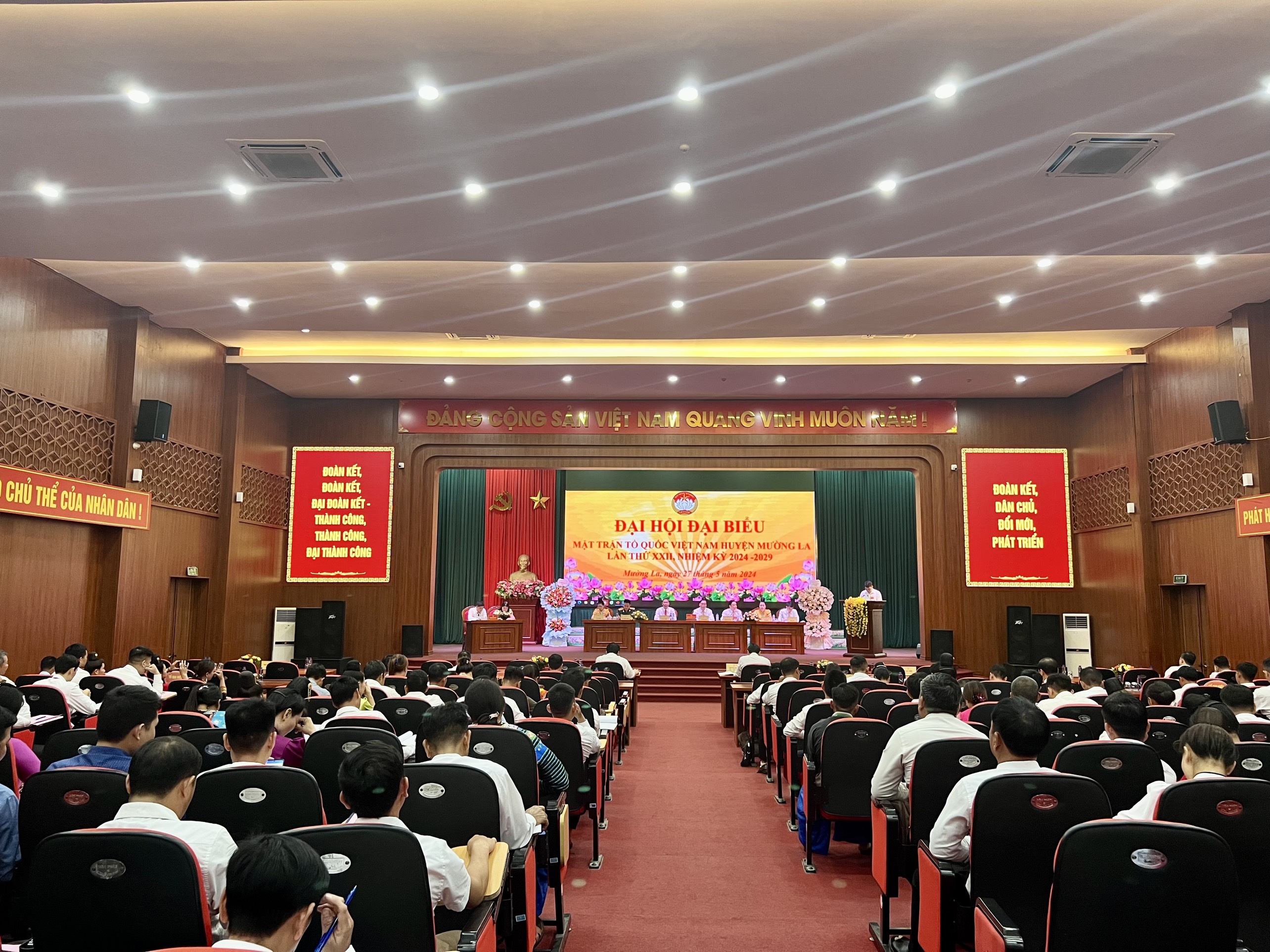 Đại hội đại biểu MTTQ Việt Nam huyện Mường La lần thứ XXII