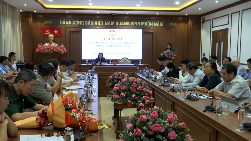 Hội nghị Ủy ban MTTQ Việt Nam thành phố Sơn La khóa XV, nhiệm kỳ 2019-2024