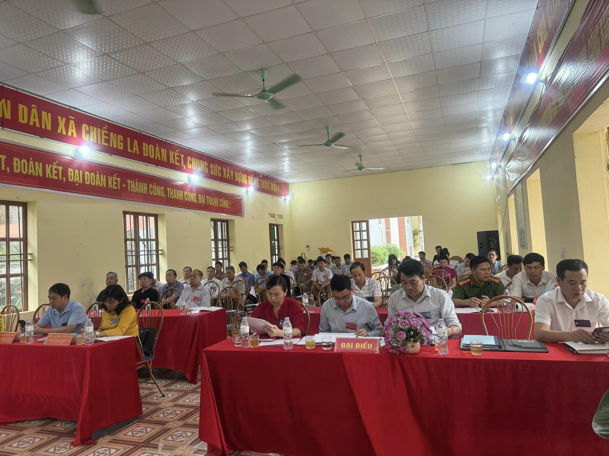 ĐẠI HỘI MTTQ VIỆT NAM XÃ CHIỀNG LA LẦN THỨ XXII, NHIỆM KỲ 2024-2029