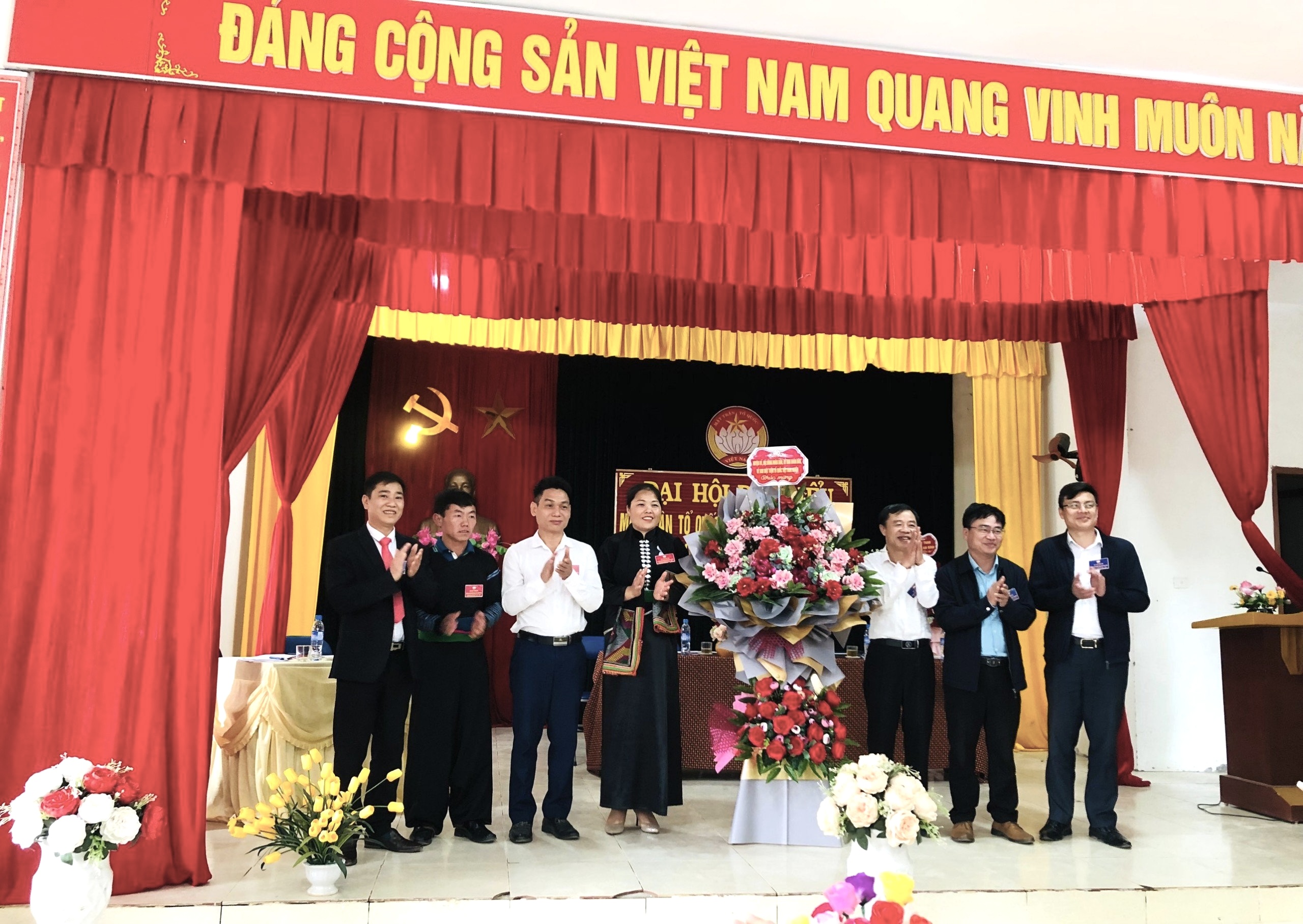 Tổ chức thành công Đại hội điểm xã Chim Vàn, huyện Bắc Yên lần thứ XVI, nhiệm kỳ 2024-2029