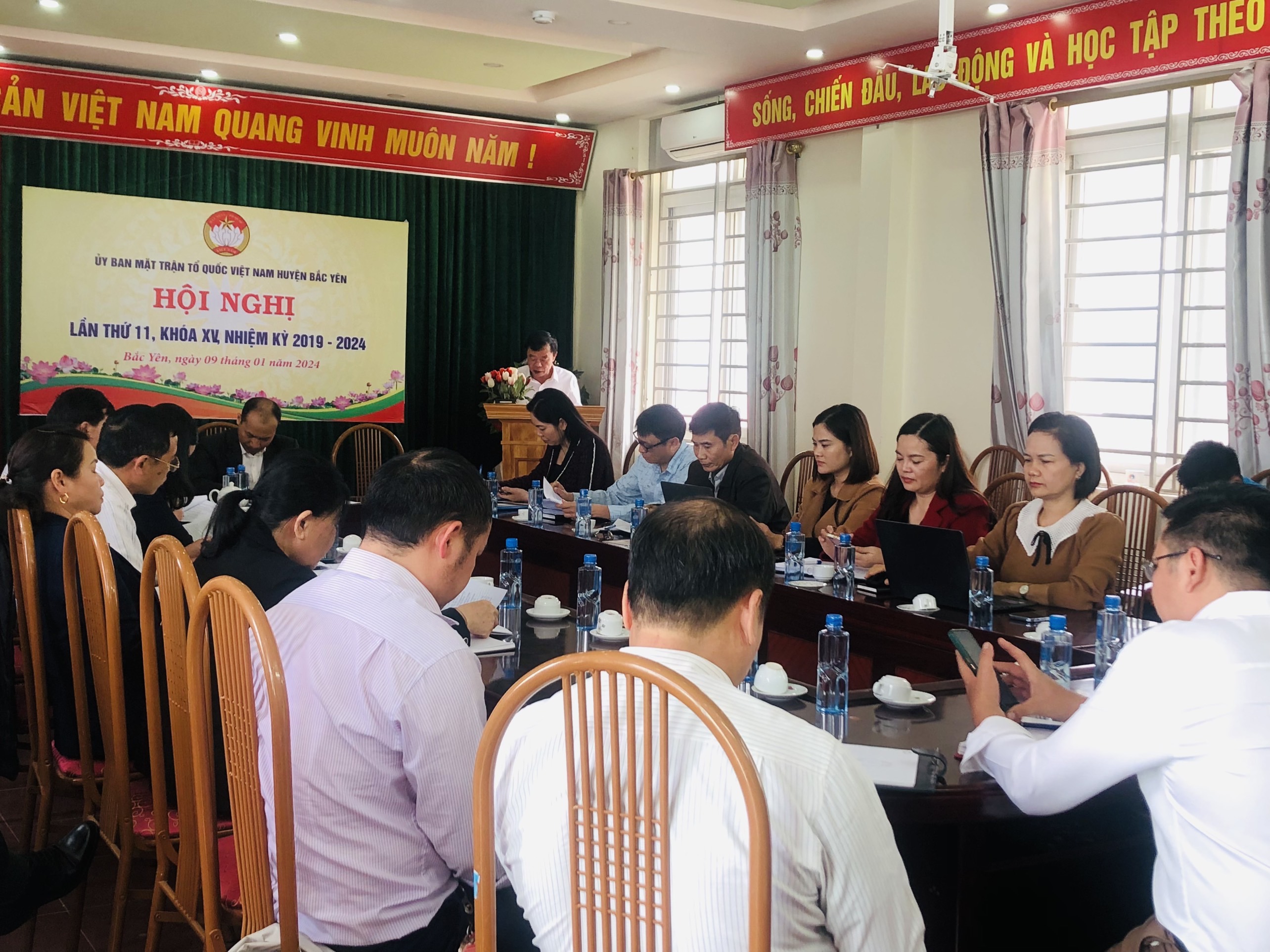 Ủy ban MTTQ Việt Nam huyện Bắc Yên tổ chức Hội nghị lần thứ 11, nhiệm kỳ 2019 - 2024