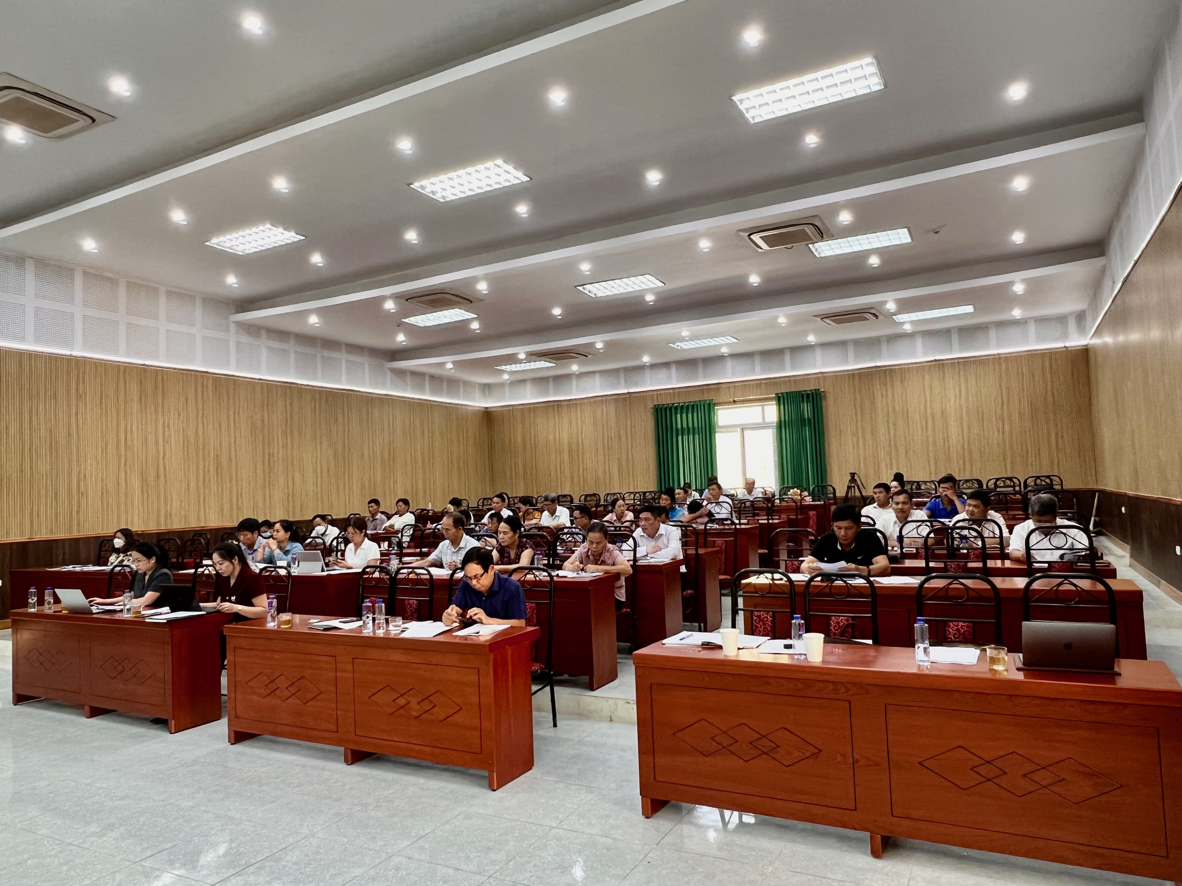 Hội nghị Ủy ban MTTQ Việt Nam huyện Yên Châu lần thứ sáu, khóa XIX, nhiệm kỳ 2019 – 2024