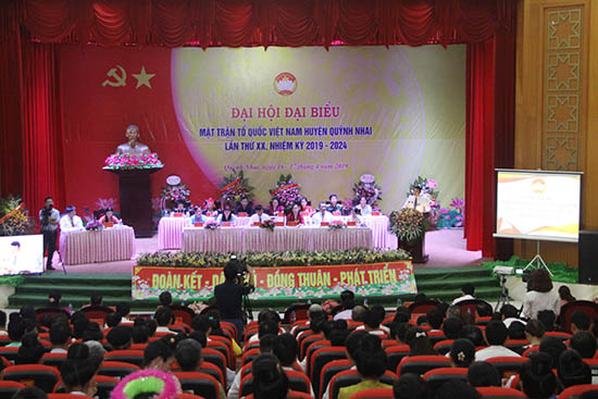 Đại hội đại biểu MTTQ Việt Nam huyện Quỳnh Nhai lần thứ XX, nhiệm kỳ 2019-2024